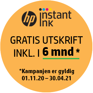 Få gratis blekk i et halvt år når du kjøper skriver fra HP Få gratis blekk i et halvt år når du kjøper en skriver fra HP